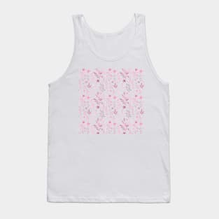 Floral Pattern Tank Top